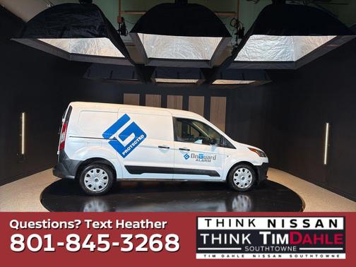 Frozen White 2019 Ford Transit Connect XL
