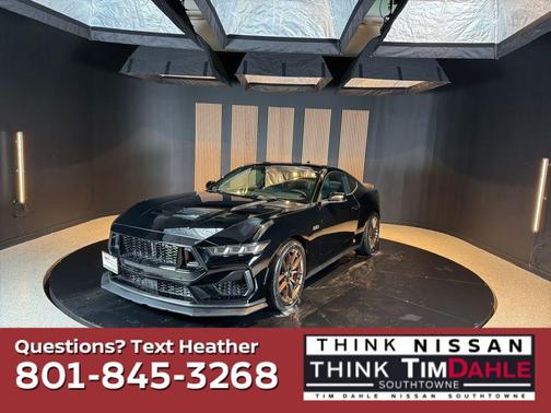 Shadow Black 2024 Ford Mustang GT Premium