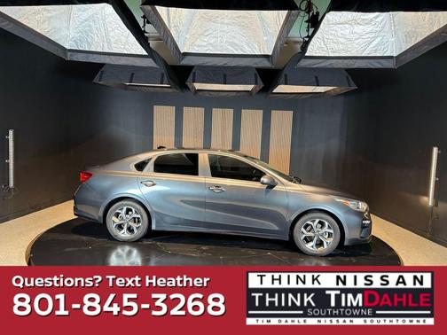 Gravity Gray 2021 Kia Forte LXS