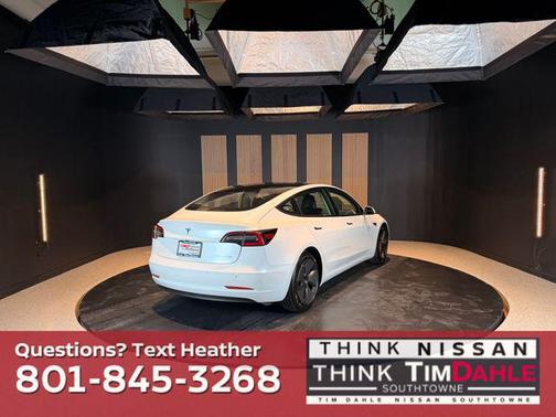 White 2021 Tesla Model 3 Long Range