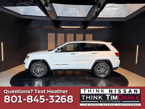 Bright White Clearcoat 2020 Jeep Grand Cherokee Limited
