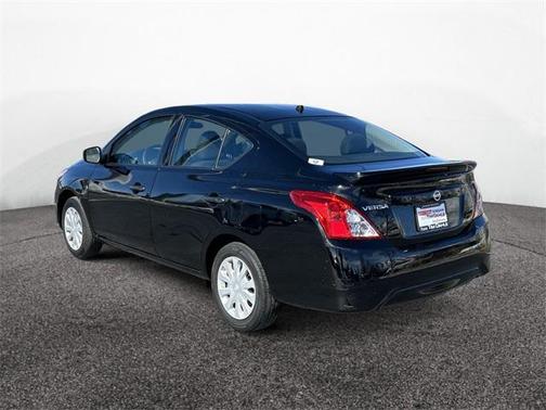 Super Black Metallic 2019 Nissan Versa 1.6 S+