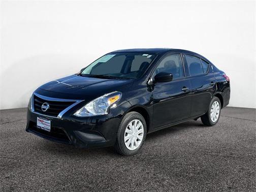 Super Black Metallic 2019 Nissan Versa 1.6 S+