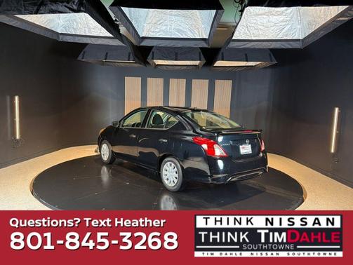 Super Black Metallic 2019 Nissan Versa 1.6 S+