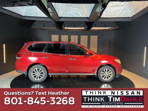 Cayenne Red Pearl 2015 Nissan Pathfinder S