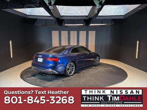 Blue Metallic 2021 Audi S5 3.0T Premium