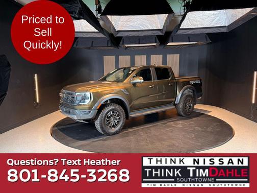 Green Metallic 2025 Ford Ranger Raptor