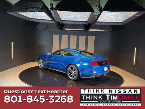 Lightning Blue Metallic 2017 Ford Mustang GT Premium