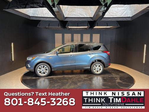 Blue 2018 Ford Escape SEL