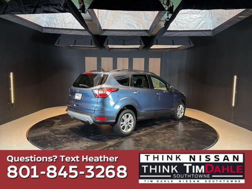 Blue 2018 Ford Escape SEL