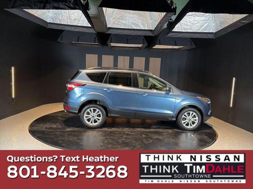 Blue 2018 Ford Escape SEL