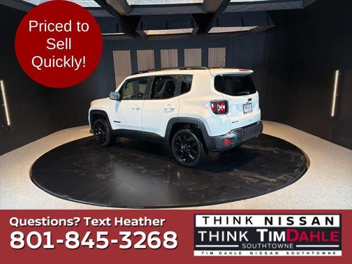 Alpine White Clearcoat 2023 Jeep Renegade Altitude