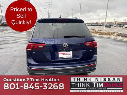 2022 Volkswagen Tiguan 2.0T SE 4MOTION