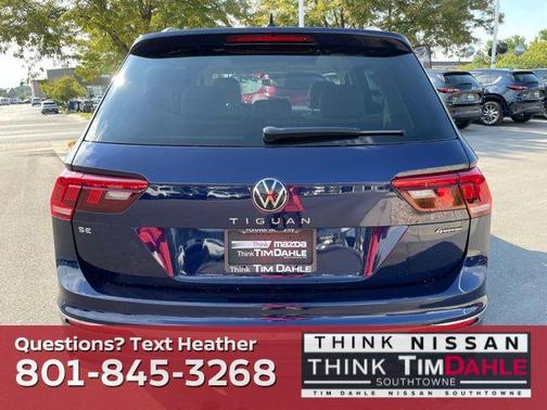 2022 Volkswagen Tiguan 2.0T SE 4MOTION