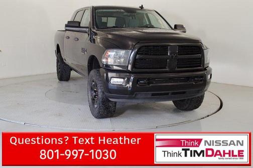 Brilliant Black Crystal Pearlcoat 2016 RAM 2500 Big Horn