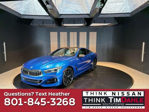 Sonic Speed Blue Metallic 2020 BMW M850 xDrive