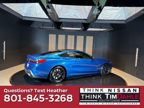 Sonic Speed Blue Metallic 2020 BMW M850 xDrive