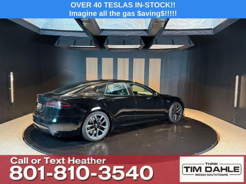Black 2023 Tesla Model S Standard Range