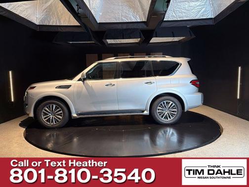 Brilliant Silver Metallic 2023 Nissan Armada SL 4WD