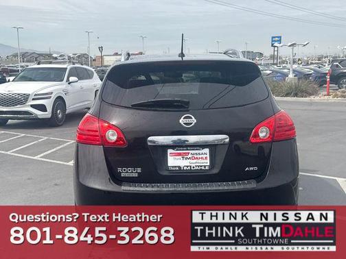 Super Black 2015 Nissan Rogue Select S