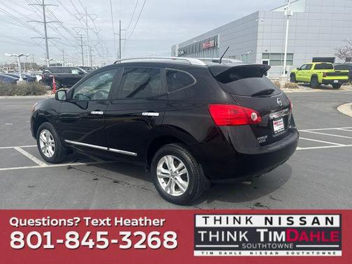 Super Black 2015 Nissan Rogue Select S