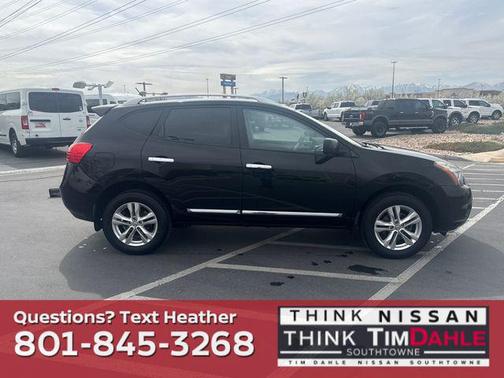 Super Black 2015 Nissan Rogue Select S