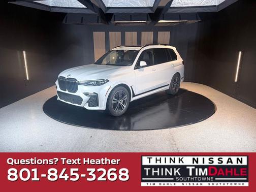 Mineral White Metallic 2020 BMW X7 xDrive40i