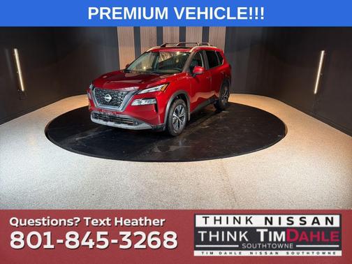 Scarlet Ember Tintcoat 2023 Nissan Rogue SV