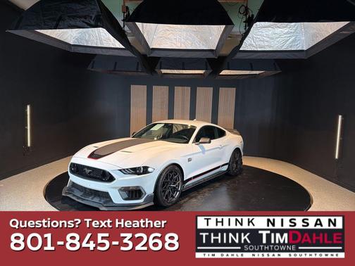 Oxford White 2021 Ford Mustang Mach 1 Fastback
