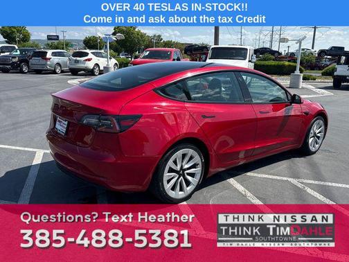 2022 Tesla Model 3 Standard Range