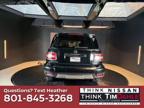 Super Black 2019 Nissan Armada Platinum