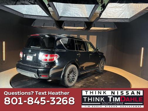 Super Black 2019 Nissan Armada Platinum