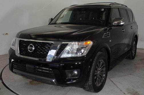 Super Black 2019 Nissan Armada Platinum