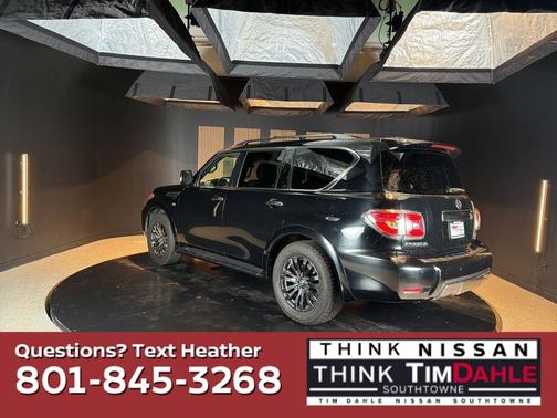 Super Black 2019 Nissan Armada Platinum
