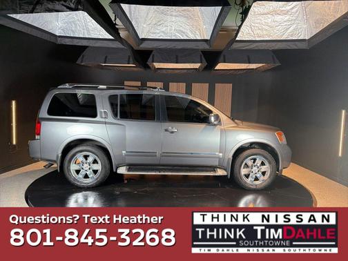 Gun Metallic 2014 Nissan Armada Platinum