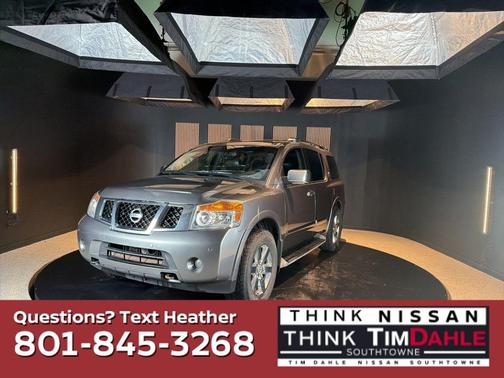 Gun Metallic 2014 Nissan Armada Platinum