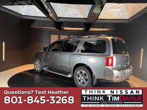 Gun Metallic 2014 Nissan Armada Platinum