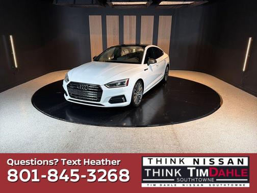 Glacier White 2018 Audi A5 2.0T Premium Plus
