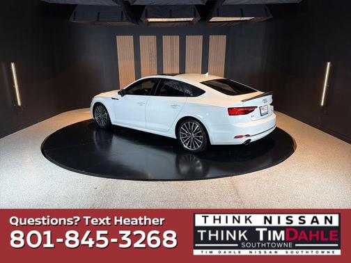 Glacier White 2018 Audi A5 2.0T Premium Plus