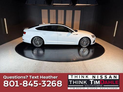 Glacier White 2018 Audi A5 2.0T Premium Plus