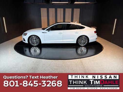 Glacier White 2018 Audi A5 2.0T Premium Plus