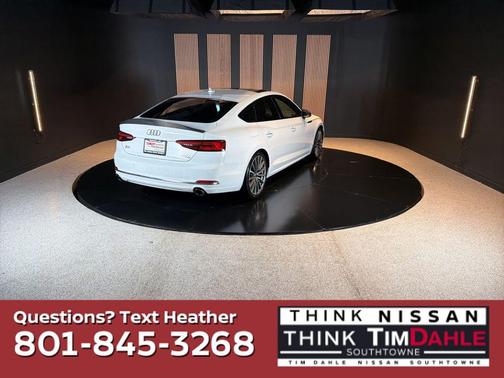Glacier White 2018 Audi A5 2.0T Premium Plus