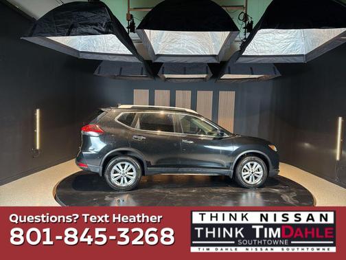 Magnetic Black 2018 Nissan Rogue S