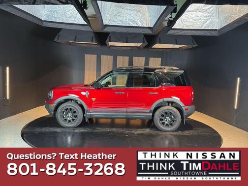 Ruby Red Metallic 2025 Ford Bronco Sport Badlands