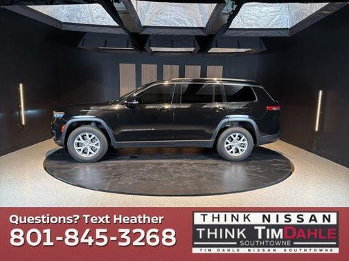 Diamond Black Crystal Pearlcoat 2021 Jeep Grand Cherokee L Limited