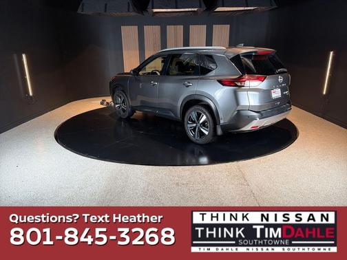 Gray 2023 Nissan Rogue Platinum