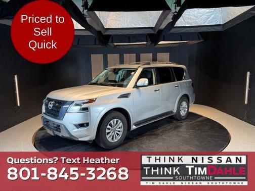 Brilliant Silver Metallic 2023 Nissan Armada SV 4WD