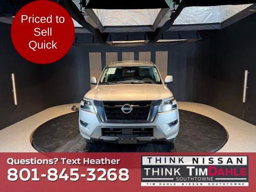 Brilliant Silver Metallic 2023 Nissan Armada SV 4WD