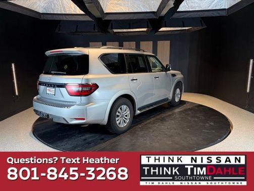 Brilliant Silver Metallic 2023 Nissan Armada SV 4WD