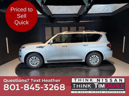 Brilliant Silver Metallic 2023 Nissan Armada SV 4WD